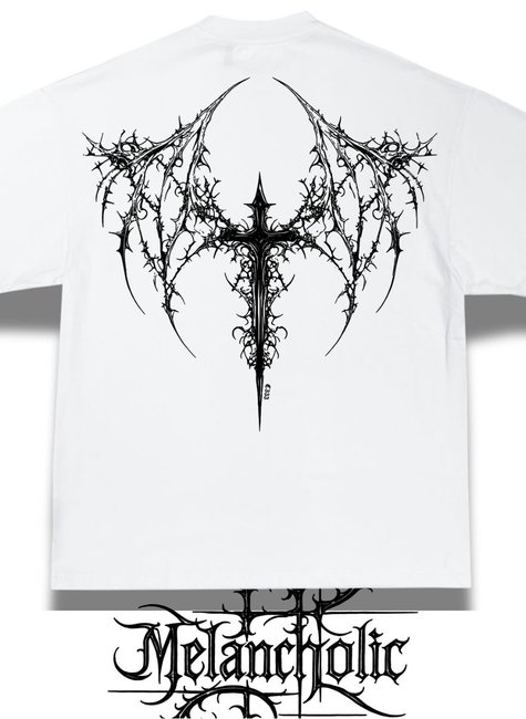 Camiseta Oversized CyberSigilism Tribal Y2k