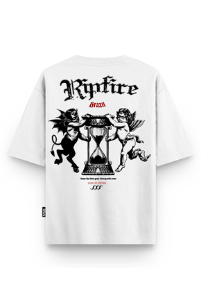 mupperさま Camiseta Ripfire Oversized Canelada Time and Hope